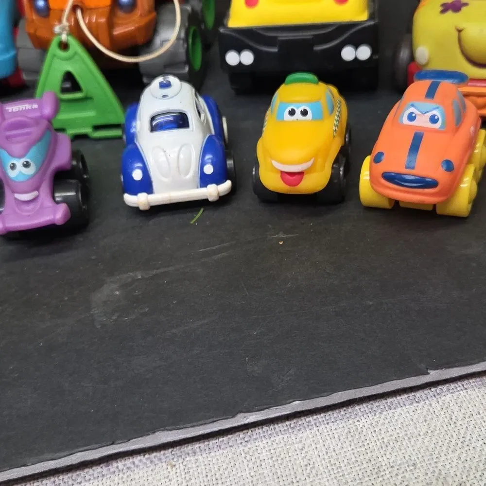 Tonka Lil Chuck and Friends Lot Of‎ 4 Mini Lil Chuck Cars Trucks And More